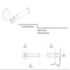 Channel Wall Mounted European Toilet Paper Holder Finish: Chrome view 2