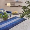 12 ft Long Blue Hallway Kitchen Runner Rug Non-Slip Washable, 2'2" X 12' Carpet Runner Rugs-Rubber Backed, Custom Size Floor Mat for Stairs Bedroom Bathroom Entryway, Your Choice of Length view 2