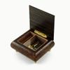 Gorgeous Handcrafted Natural Wood Tone Musical Jewelry Box with Holy Cross Inlay - Many Songs to Choose - Eine Klien Nachtmusik, Allegro view 2