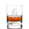 Abby Smith Lavish Style Initial Engraved Liszt Decanter with Rocks Glass Set, Letter O view 4