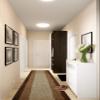 20 FT Brown Extra Long Hallway Runner Rug, Non Slip Washable Indoor Carpet 2'2" x 20' for Bathroom, Entryway, or Living Room! Farmhouse Floor Mat, Custom Lenght view 4