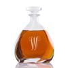 Abby Smith Lavish Style Initial Engraved Liszt Decanter with Rocks Glass Set, Letter W view 3