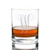 Abby Smith Lavish Style Initial Engraved Liszt Decanter with Rocks Glass Set, Letter W view 4