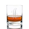 Abby Smith Lavish Style Initial Engraved Liszt Decanter with Rocks Glass Set, Letter A view 4