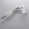 Shile Traditional Brass Ceramics Telephone Handheld Shower Head Chrome Finish with 1.5 Meter Hose for Bathroom view 2