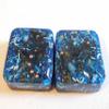 Transparent Blue 2 Mini Cube Tower Busters Crystal Orgone (Transparent Blue) view 1