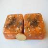 Orange Glow 2 Mini Cube Tower Busters Crystal Orgone (Orange Glow) view 3