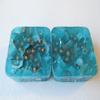Aqua Blue Glow 2 Mini Cube Tower Busters Crystal Orgone (Aqua Blue Glow) view 2