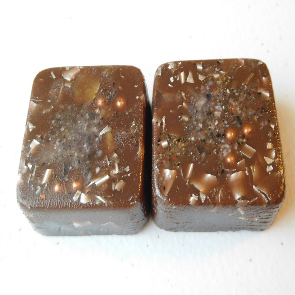 C.Brown 2 Mini Cube Tower Busters Crystal Orgone (C.Brown)