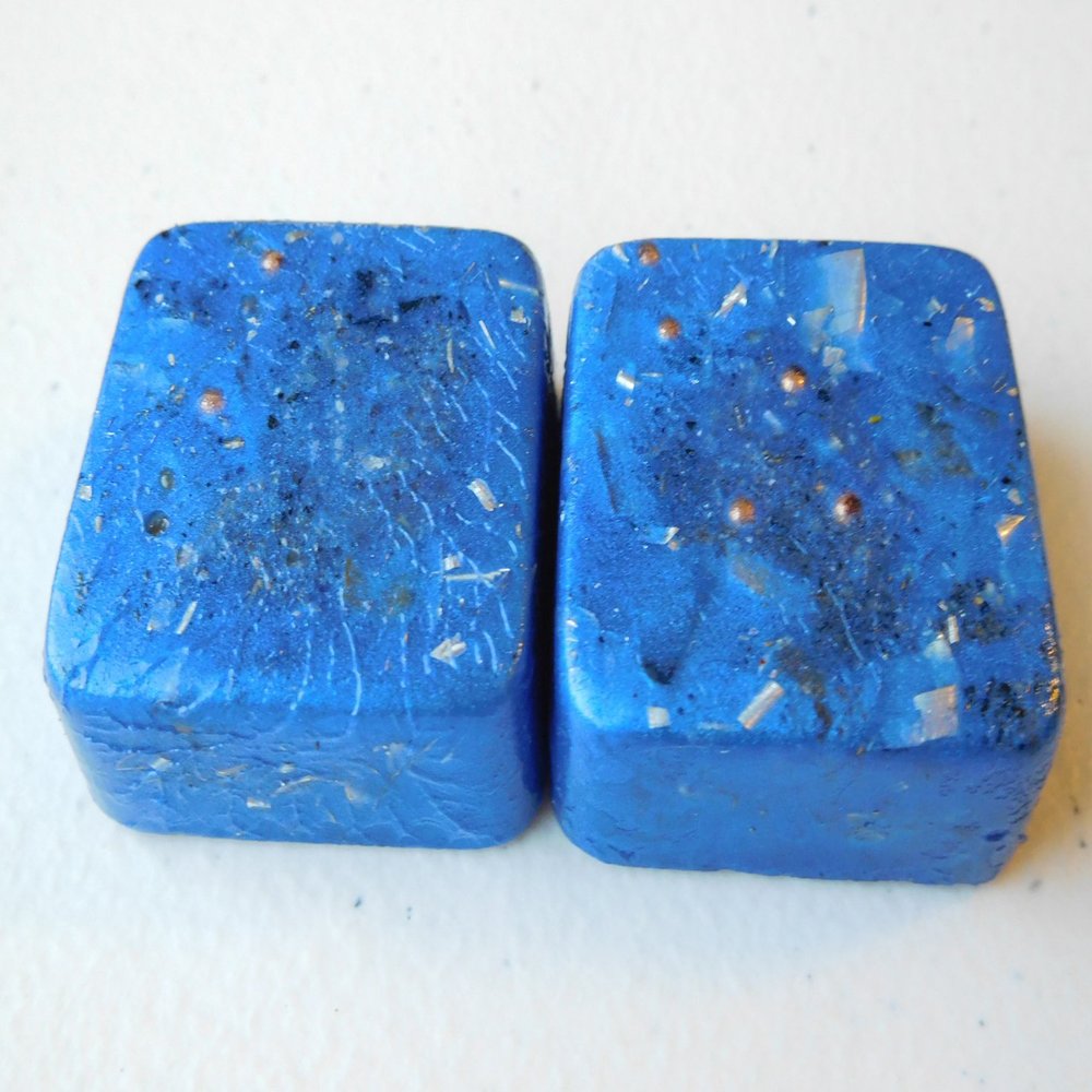 Blue Magic 2 Mini Cube Tower Busters Crystal Orgone (Blue Magic)