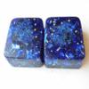 Blue Ultramarine 2 Mini Cube Tower Busters Crystal Orgone (Blue Ultramarine) view 1