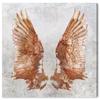 Oliver Gal 'Rose Gold Wings' The Fashion Wall Art Decor Collection Modern Premium Canvas Art Print view 1