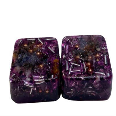 Pink Ultramarine 2 Mini Cube Tower Busters Crystal Orgone (Pink Ultramarine)