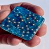Blue Glow 2 Mini Cube Tower Busters Crystal Orgone (Blue Glow) view 4