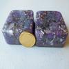 Brass Purple 2 Mini Cube Tower Busters Crystal Orgone (Brass Purple) view 3