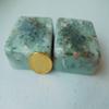 Pearl Green 2 Mini Cube Tower Busters Crystal Orgone (Pearl Green) view 3