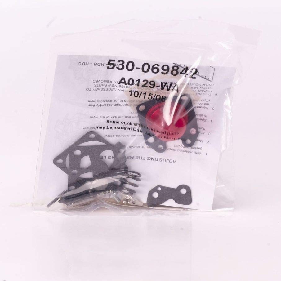 Husqvarna 530069842 Lawn & Garden Equipment Engine Carburetor Rebuild Kit Genuine Original Equipment Manufacturer (OEM) Part