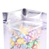 QQ Studio 100 Clear/Colored Mylar Zipper Seal Bags w/Tear Notch 6.5x9cm (2.5x3.5") (Clear/Silver/Blue) view 3
