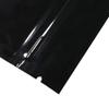 QQ Studio 100 Clear/Colored Poly Zip Lock Bags w/Tear Notch 6.5x9cm (2.5x3.5") (Clear/Silver/Black) view 2