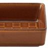 Banko Ware 16469 Bread Maker, Gratin Dish, Oven Safe, Square, Ame, Brown, Microwave, Dishwasher Safe, Made in Japan view 2