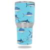 MightySkins Skin Compatible with RTIC Tumbler 30 oz (2016) Billfish Stripes | Protective, Durable, and Unique Vinyl Decal wrap Cover | Easy to Apply, Remove, and Change Styles | Made in The USA view 1
