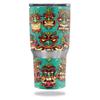 MightySkins Skin Compatible with RTIC Tumbler 20 oz (2016) Crazy Tikis | Protective, Durable, and Unique Vinyl Decal wrap Cover | Easy to Apply, Remove, and Change Styles | Made in The USA view 1