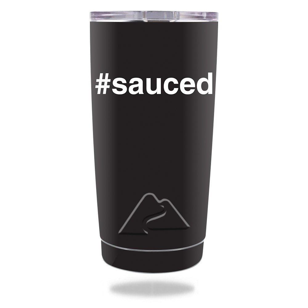 MightySkins Skin Compatible with Ozark Trail Tumbler 20 oz. Sauced 2 | Protective, Durable, and Unique Vinyl Decal wrap Cover | Easy to Apply, Remove, and Change Styles | Made in The USA