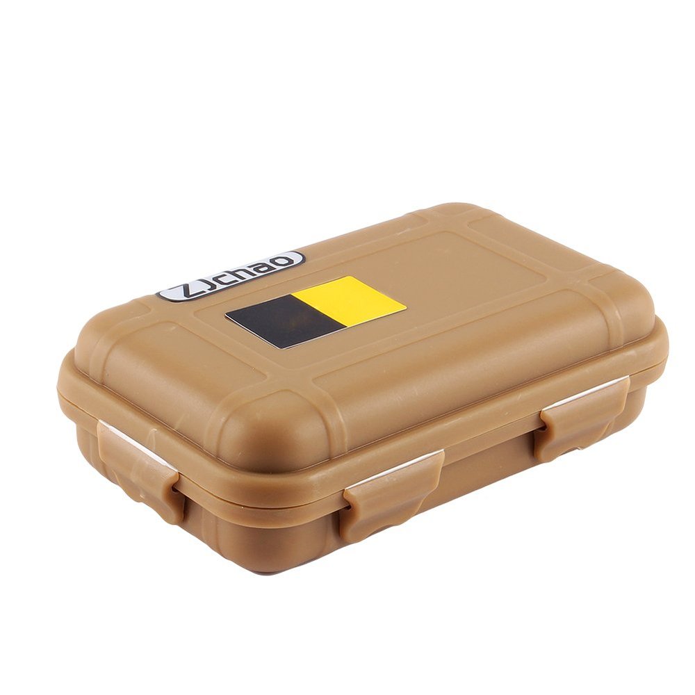 Estink Waterproof Survival Case (Large, Mud Color) Shockproof Container