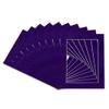 12x18 Mat for 11x14 Photo - Precut Purple Crocus Suede Picture Matboard for Frames Measuring 12 x 18 Inches - Bevel Cut Matte to Display Art Measuring 11 x 14 Inches - Acid Free ONE MAT view 1