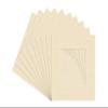 Poster Palooza 16x16 Mat for 8x8 Photo - Precut Fresh Linen Canvas Picture Matboard for Frames Measuring 16 x 16 Inches - Bevel Cut Matte to Display Art Measuring 8 x 8 Inches - Acid Free ONE MAT view 1