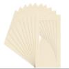 Poster Palooza 12x18 Mat for 11x14 Photo - Precut Fresh Linen Canvas Picture Matboard for Frames Measuring 12 x 18 Inches - Bevel Cut Matte to Display Art Measuring 11 x 14 Inches - Acid Free ONE MAT view 1