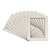 18x24 Mat for 12x18 Photo - Precut White with Black Core Picture Matboard for Frames Measuring 18 x 24 Inches - Bevel Cut Matte to Display Art Measuring 12 x 18 Inches - Acid Free ONE MAT view 2