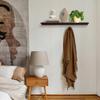 AHDECOR Floating Shelves Wall Mounted, Deeper Wall Storage Shelf for Home Dcor, Super Sturdy, Easy to Install, 36 Wide, 7.75 Deep, Espresso Brown view 2