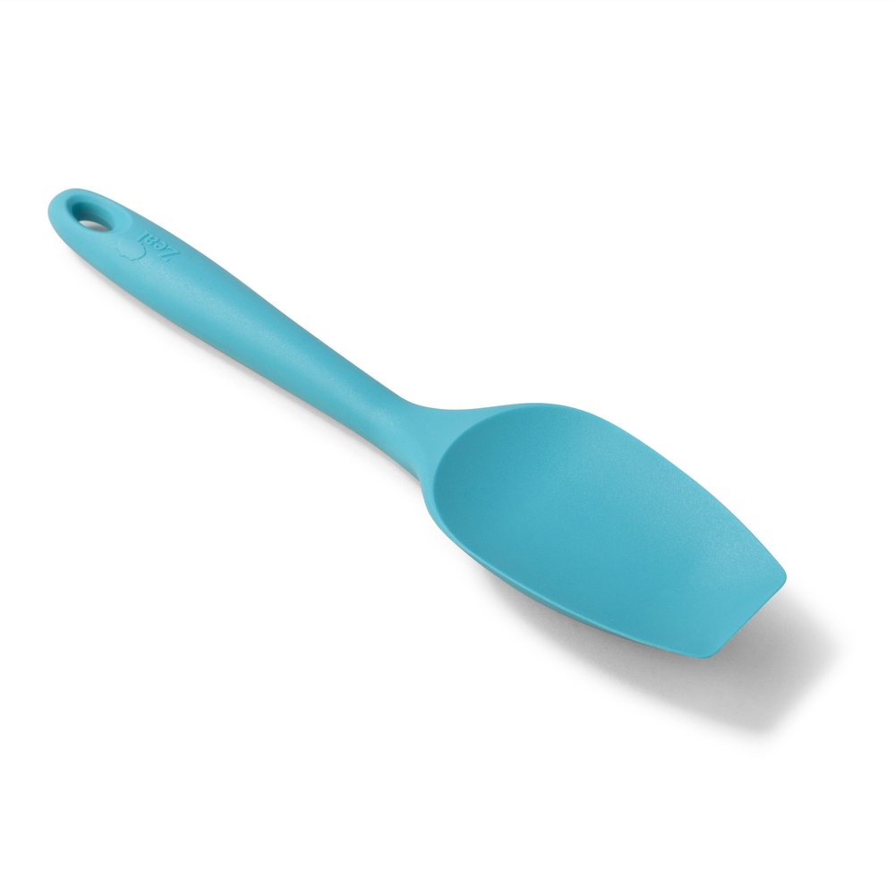 Zeal Silicone Non-Scratch Spatula Spoon Aqua (10/26cm)