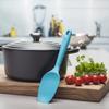 Zeal Silicone Non-Scratch Spatula Spoon Aqua (10/26cm) view 4