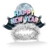Disco Fever Tiara - 1 Pc view 1