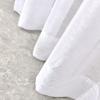 ASATEX Pair of White Color Extra Long Length 54 x 108 Inch Faux Linen Sheer Living Room Curtains. Grommet Window Panels Also Look Great in Kitchen, Dining, Boys or Girls Bedroom. KAR 54 x 108 White view 3