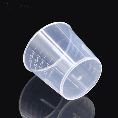 Outstanding 50pcs 30ml Transparent Cup Scale Plastic Measuring Cup Measuring Tools for Baking Kitchen Lab Tools