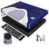 INNOMAX 98% WAVELESS WATERBED Mattress/Liner/Heater/Fill Drain/Conditioner KIT (Super Single 48x84 1L5G4) view 1
