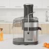 Hamilton Beach Professional Juicer Machine, Centrifugal Extractor, with 3.5 Super Chute for Whole Fruits and Vegetables, 1100 Watts Easy Sweep Cleaning Tool, Black (67906) view 2