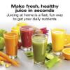Hamilton Beach Professional Juicer Machine, Centrifugal Extractor, with 3.5 Super Chute for Whole Fruits and Vegetables, 1100 Watts Easy Sweep Cleaning Tool, Black (67906) view 3