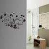 Bathroom shower bathroom adornment lovely ducks sitting room PVC wall stickers view 4