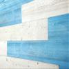 Woody Walls Peel and Stick Wood Wall Panels. Two Color Combinations (19.5 sq. ft.) (Blue Sky, White) view 4