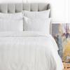 ELISABETH YORK Waffle Dove Queen Coverlet Full/Queen Quilt Dove view 1