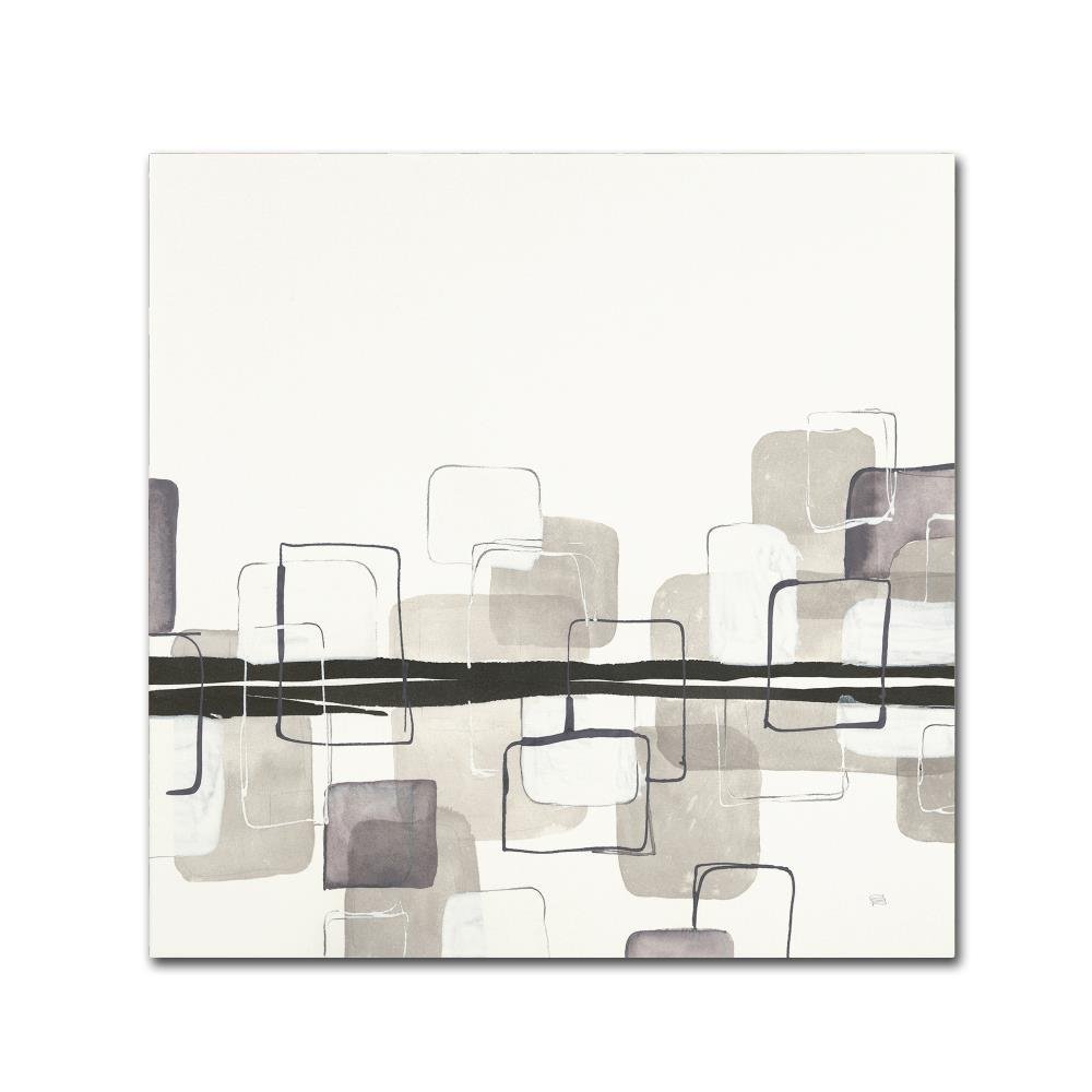 Trademark Fine Art WAP01544-C1818GG Placid Boxes II, 18 x 18