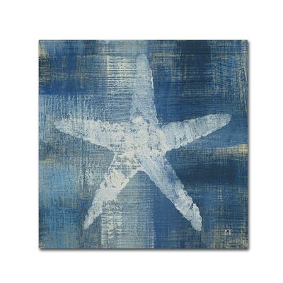 Trademark Fine Art Batik Seas II by Studio Mousseau, 18x18-Inch
