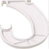 3 x SuperSlide White Closet Rod Support Pack of 2 view 3