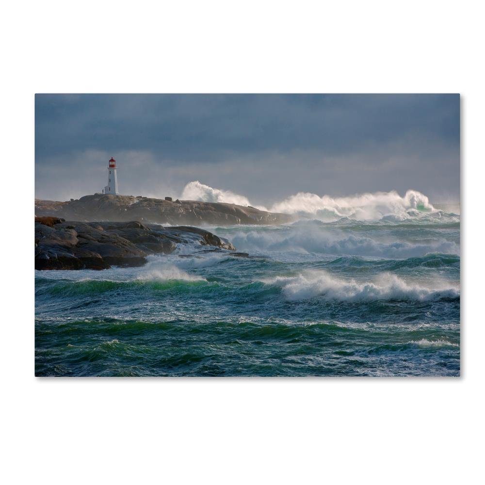 Trademark Fine Art 1 X 02475-C1624GG in the Protection of a Lighthouse, 16 x 24