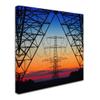 Trademark Fine Art Electric Coloured Sky by Riekus Reinders, 18x18-Inch view 2