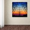Trademark Fine Art Electric Coloured Sky by Riekus Reinders, 18x18-Inch view 3